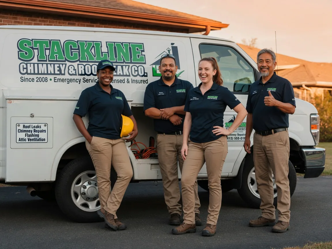 Chimney flashing repair company in Martin, SD